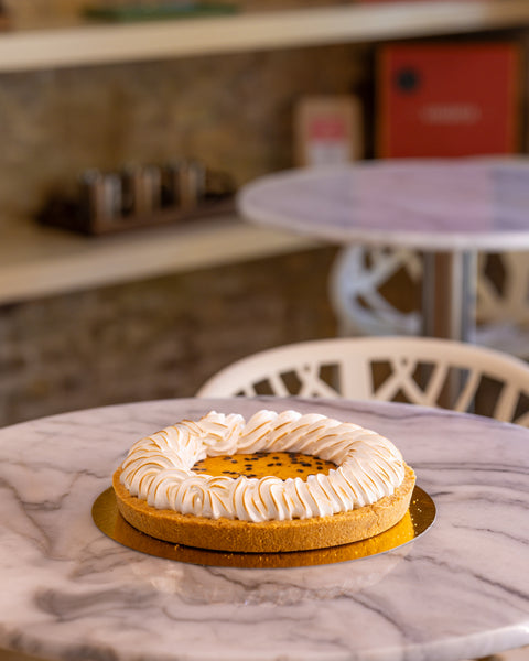 Passion fruit pie(tartaleta de maracuyá)