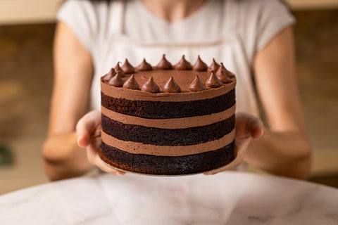 Tarta de Chocolate y Caramelo Salado