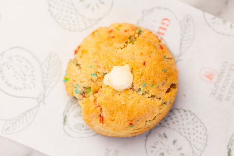 Vanilla funfetti cookie