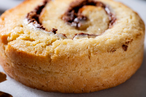Cinnamon roll cookie