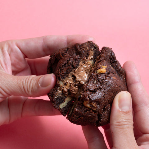 Galletas de doble chocolate